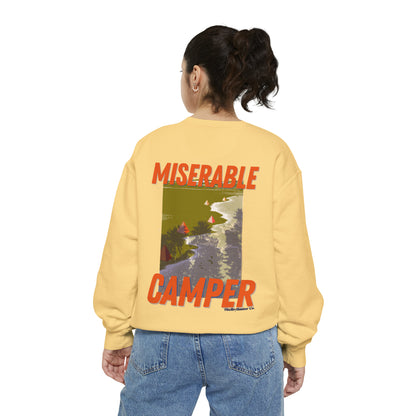 "Miserable Camper" Comfort Colors Sweatshirt