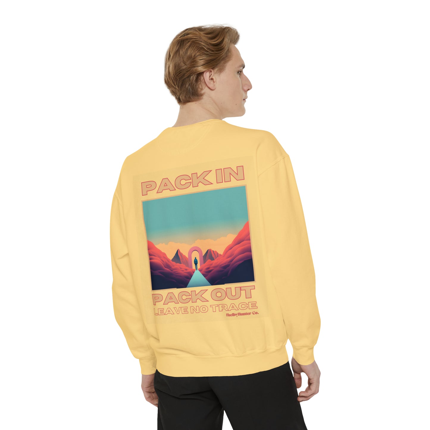 'Pack In, Pack Out' Comfort Colors Sweatshirt