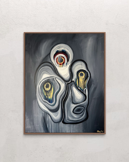 'Third Eye' 60x48in Acrylic on Canvas